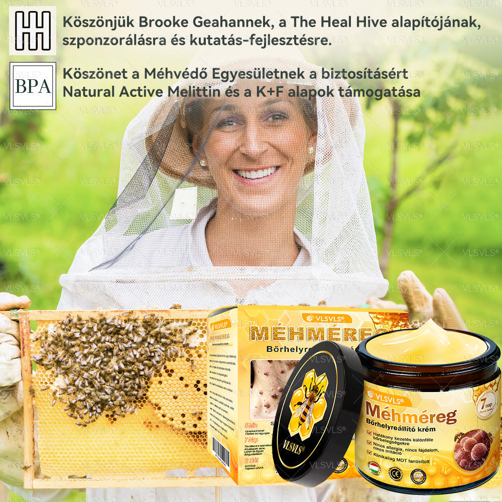 VLSVLS® Méhméreg Bőrhelyreállító Krém (👨⚕CE jóváhagyott)👍✅