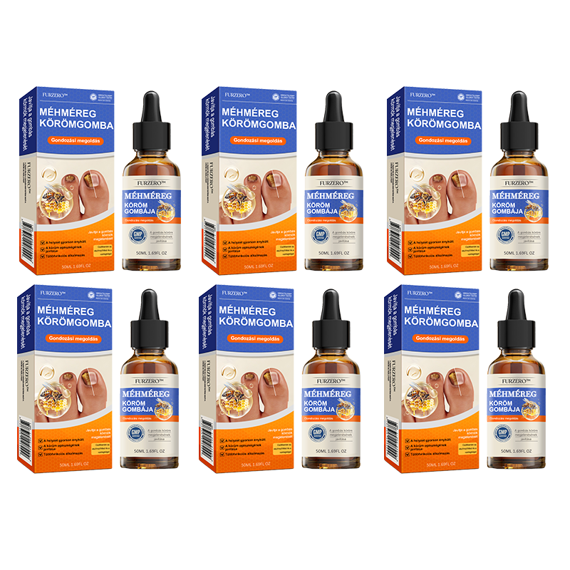👣🐝🐝Furzero™ Méhméreg Körömgomba Kezelőoldat: Teljes megoldás a körömgomba problémájára🌟👣🐝👣