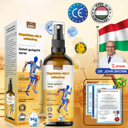 ✅ Hivatalos áruház: Ouryard™ Magnéziumolaj és Mézes Ízületjavító Spray 👨‍⚕️ Jóváhagyva a Magyar Gyógyszerészeti és Egészségügyi Minőség- és Szervezetfejlesztési Intézet (OGYÉI) által. 🔥🔥🔥🔥