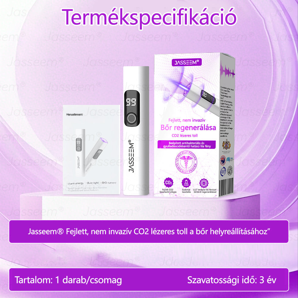 𝐉𝐚𝐬𝐬𝐞𝐞𝐦® Fejlett, nem invazív bőrjavító CO₂ lézeres toll 🛫 (Gyengéden eltávolítja a szemölcsöket, anyajegyeket, öregségi foltokat és bőrkinövéseket – fájdalom és gond nélkül!)🔥🔥