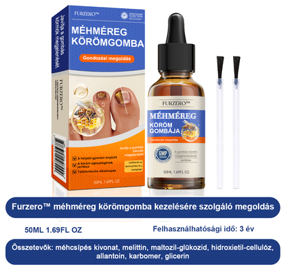 👣🐝🐝Furzero™ Méhméreg Körömgomba Kezelőoldat: Teljes megoldás a körömgomba problémájára🌟👣🐝👣