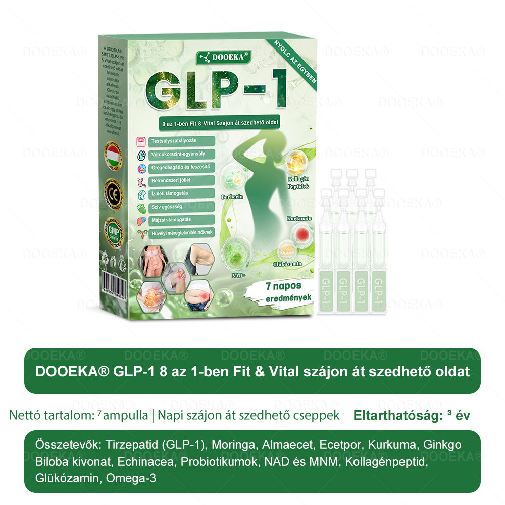 💎𝑩𝒖𝐢𝒍𝒅𝑳𝒆𝐚𝒇®GLP-1 8 az 1-ben Fit & Vital Szájon át szedhető oldat – ✅ Napi egyszer, 7 nap alatt látható változás / Elhízás, szív- és érrendszeri egészség, cukorbetegség, alvási apnoe, bélrendszer egészsége, ízületi problémák és még sok más esetén💖