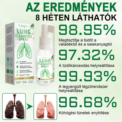 ☘️[Hivatalos márkaüzlet] 👨‍⚕️𝐌𝐈𝐐𝐈𝐊𝐎® Fejlett tüdőtisztító spray (☘️Tüdőspecialisták ajánlásával)☘️