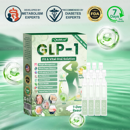 💎𝑩𝒖𝐢𝒍𝒅𝑳𝒆𝐚𝒇®GLP-1 8 az 1-ben Fit & Vital Szájon át szedhető oldat – ✅ Napi egyszer, 7 nap alatt látható változás / Elhízás, szív- és érrendszeri egészség, cukorbetegség, alvási apnoe, bélrendszer egészsége, ízületi problémák és még sok más esetén💖