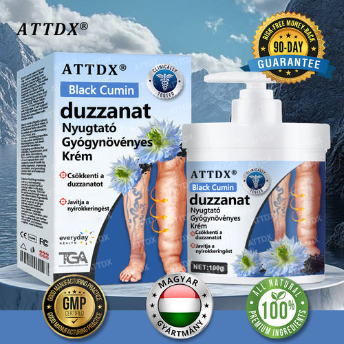 💧ATTDX® Növényi ödéma enyhítő krém nigellával💧💧💧💧