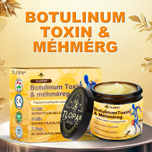 🦴TLOPA® Botulinum Toxin és Méhméreg Fájdalomcsillapító Csontgyógyító Krém🐝 🔥(Kifejezetten időseknek & ortopéd szakorvosok ajánlásával)🦴