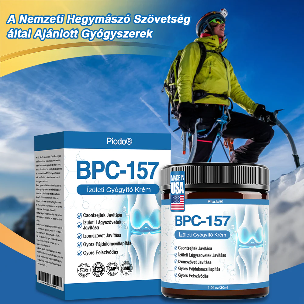𝖯𝗂𝖼𝗱𝗼® BPC-157 Ízületi Gyógyító Krém🦴Ízületi gyulladás, neuropátia, reuma, sportsérülések és egyebek kezelésére🦵🦵🦵