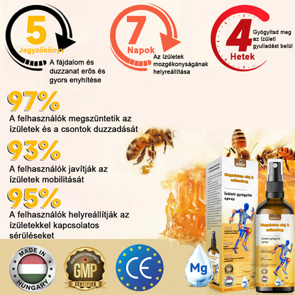 ✅ Hivatalos áruház: Ouryard™ Magnéziumolaj és Mézes Ízületjavító Spray 👨‍⚕️ Jóváhagyva a Magyar Gyógyszerészeti és Egészségügyi Minőség- és Szervezetfejlesztési Intézet (OGYÉI) által. 🔥🔥🔥🔥