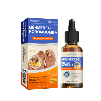 👣🐝🐝Furzero™ Méhméreg Körömgomba Kezelőoldat: Teljes megoldás a körömgomba problémájára🌟👣🐝👣