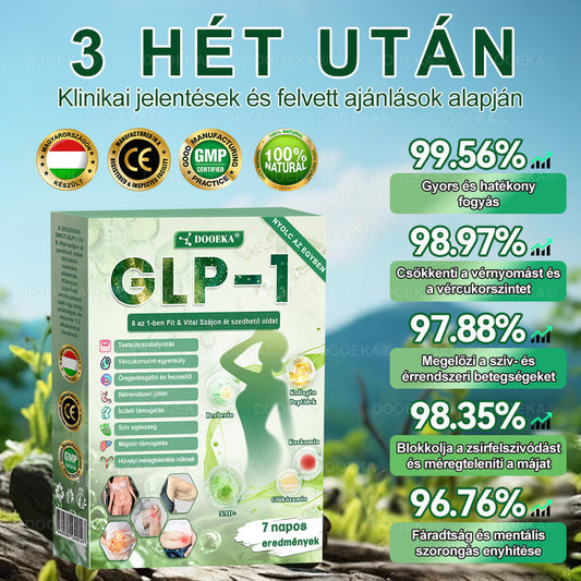 💎𝑩𝒖𝐢𝒍𝒅𝑳𝒆𝐚𝒇®GLP-1 8 az 1-ben Fit & Vital Szájon át szedhető oldat – ✅ Napi egyszer, 7 nap alatt látható változás / Elhízás, szív- és érrendszeri egészség, cukorbetegség, alvási apnoe, bélrendszer egészsége, ízületi problémák és még sok más esetén💖