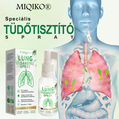 ☘️[Hivatalos márkaüzlet] 👨‍⚕️𝐌𝐈𝐐𝐈𝐊𝐎® Fejlett tüdőtisztító spray (☘️Tüdőspecialisták ajánlásával)☘️