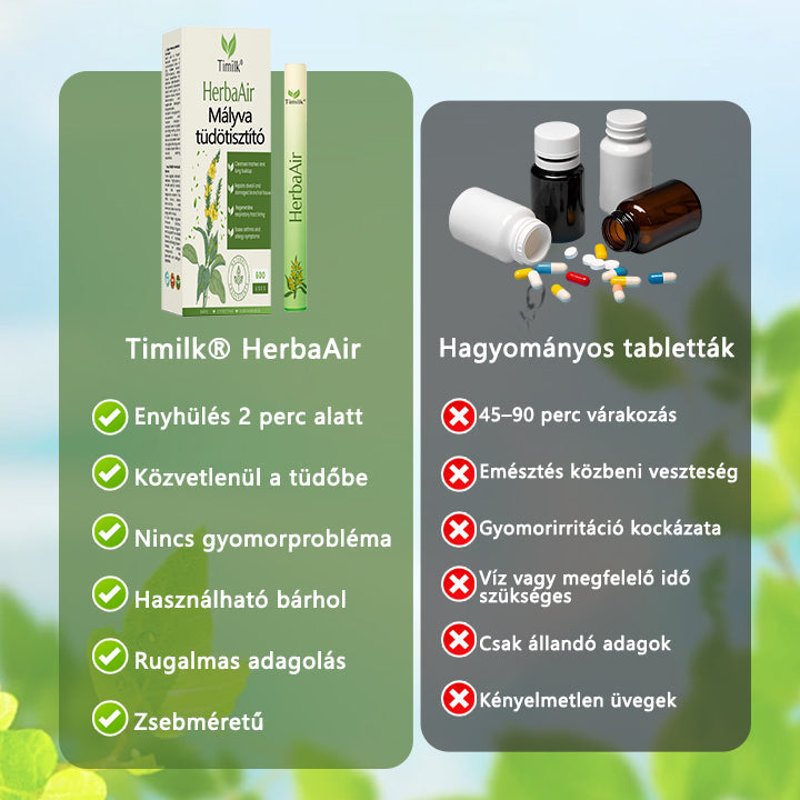 Timilk® HerbaAir Mullein tüdőtisztító💖