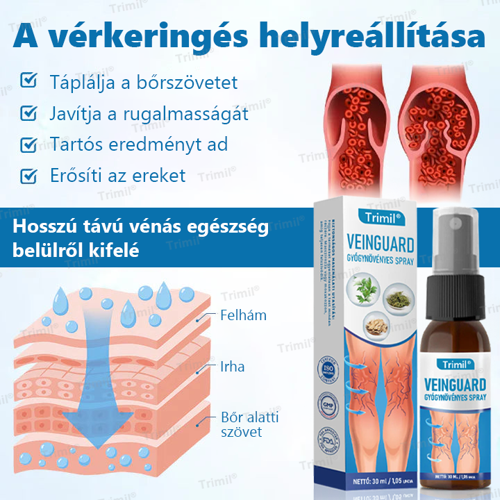 💚💚Trimil® VeinGuard Gyógynövényes Spray - ✅ Klinikailag bizonyított, hogy mindössze 7 nap alatt megszünteti a visszereket!💚💚