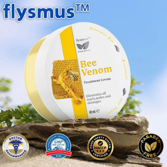 ✅flysmus™ méhméreg kezelő krém🐝: Ekcéma, pikkelysömör, akne, rosacea, gombás fertőzések, szemölcsök kezelése🐝
