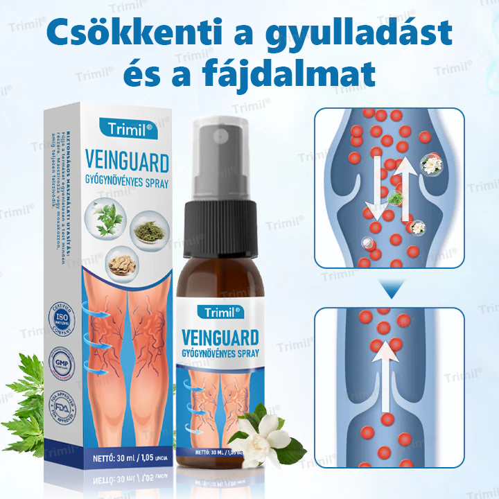 💚💚Trimil® VeinGuard Gyógynövényes Spray - ✅ Klinikailag bizonyított, hogy mindössze 7 nap alatt megszünteti a visszereket!💚💚