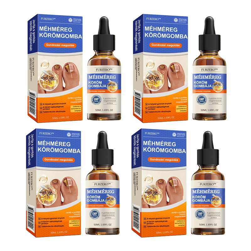 👣🐝🐝Furzero™ Méhméreg Körömgomba Kezelőoldat: Teljes megoldás a körömgomba problémájára🌟👣🐝👣