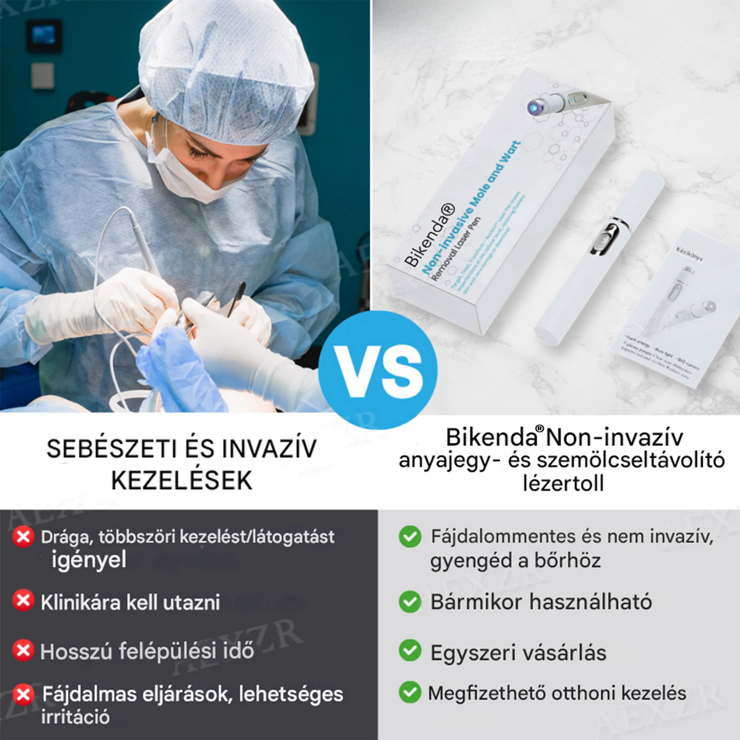 🔥Bikenda® non-invazív anyajegy- és szemölcseltávolító lézertoll🔥🔥🔥