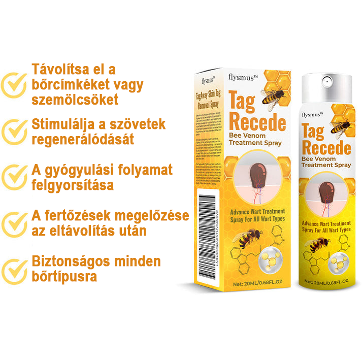 [💗utánvétel (COD)💗] Flysmus™Méhméreg szemölcs és övsömör eltávolító spray (👨‍⚕AAD Ajánlott) 🐝🐝(🔥Last Day 80% Off)🔥