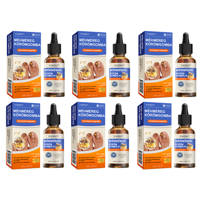 👣🐝🐝Furzero™ Méhméreg Körömgomba Kezelőoldat: Teljes megoldás a körömgomba problémájára🌟👣🐝👣