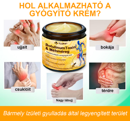 🦴TLOPA® Botulinum Toxin és Méhméreg Fájdalomcsillapító Csontgyógyító Krém🐝 🔥(Kifejezetten időseknek & ortopéd szakorvosok ajánlásával)🦴