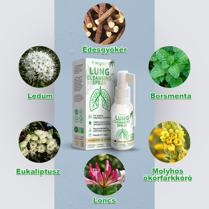 ☘️[Hivatalos márkaüzlet] 👨‍⚕️𝐌𝐈𝐐𝐈𝐊𝐎® Fejlett tüdőtisztító spray (☘️Tüdőspecialisták ajánlásával)☘️