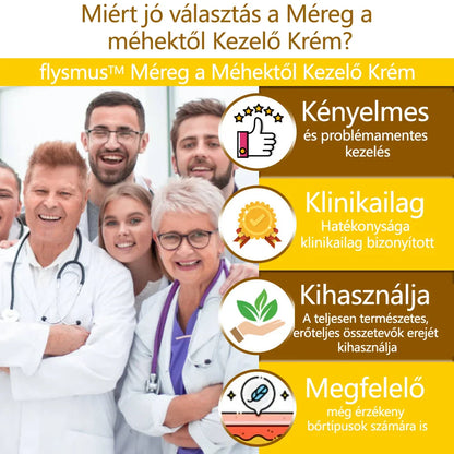 ✅flysmus™ méhméreg kezelő krém🐝: Ekcéma, pikkelysömör, akne, rosacea, gombás fertőzések, szemölcsök kezelése🐝🐝