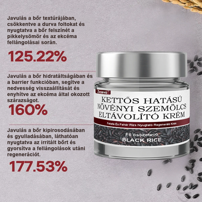 ✅ Zvoevo® Fekete Rizses Bőrregeneráló Krém 👨‍⚕️ (Szemölcsök, bőrkinövések, foltok és hiperpigmentáció kezelésére)✅